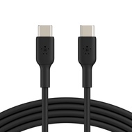 Belkin CAB003bt BoostCharge USB-C to USB C Cable ( 2M / 6.6ft ) CAB003bt2MBK (Black) / CAB003bt2MWH 