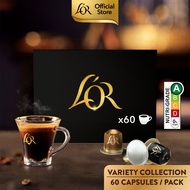 LOR Variety Collection Coffee Capsules- Compatible with Nespresso®* Original Coffee Machines 6 packs