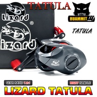 รอกตกปลา รอกหยดน้ำ LIZARD TATULA รอบ 7.2:1 by LIZARD (มีทั้งหมุนซ้ายและหมุนขวา)