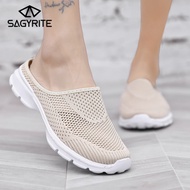 SAGYRITE Size 35-48 Couple Shoes Korean Casual Shoes for Women Walking Shoes Half Slippers Flip Flops Breathable Sandals for Men