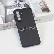 Samsung A37 5G Case Samsung A57 5G Samsung A07 Samsung A17 Softcase Candy Macaron Square Black Plain