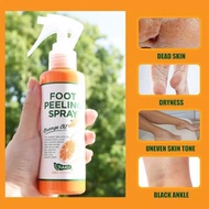 vitamin c orange exfoliator foot peeling spray