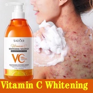 Vitamin C Body Wash Whitening  Eczema sabun mandi cair body wash Pengobatan Eksim eksim kering Kurap gatal kulit jamur kulit eksim lotion eksim 520ML