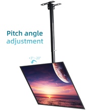 Bracket TV Gantung Rotasi 360 Derajat Bracket TV Mount Hanger Monitor Gantung Telescopic 14-42Inch