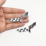 2pcs / lot Metal Stickers F1 FORMULA A logo Flag Side Car Sticker Emblem Badge Tail Auto Rear Trunk 