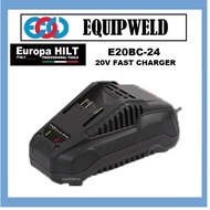 EUROPA HILT E20BC-24 20V FAST CHARGER (E20AG EBL20AG E20HD EBL20ID EBL20IW E20IW-HT E20JS E20MT E20R