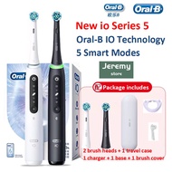 (New Version)Oral-B iO5 Series Electric Toothbrush Rechargeable 5 Smart Modes With Revolutionary iO 