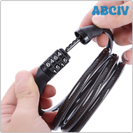 ABCIV Universal Anti-Theft Bicycle Lock With 2 Key Stainless Steel Cable Coil For Castle Motorcycle Cycle MTB Bike Security Lock LKIUY