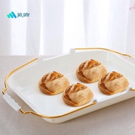 Bread Serving Trays Bakery Bread Tray with Handles Bakery Supplies Bread Container Tray for Bread Sh
