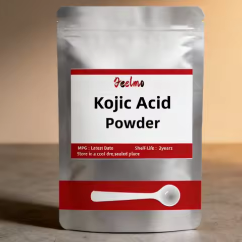 Kojic Acid Powder Whitening Skin, Inhibiting Melanin Reduce Spots and Acne