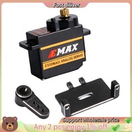 ES08MAII Steering Servo with Servo Mount and Servo Arm for SCX24 1/24 RC Crawler Car Upgrades Parts 