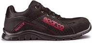 SPARCO PRACTICE 0751742NRNR Safety Shoes, Size 42, Color Black