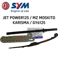 SYM JET POWER125 MZ MOSKITO KARISMA GY6125 TENSIONER GUIDE & TIMING CHAIN TIMING GUIDE STOPPER CAM C