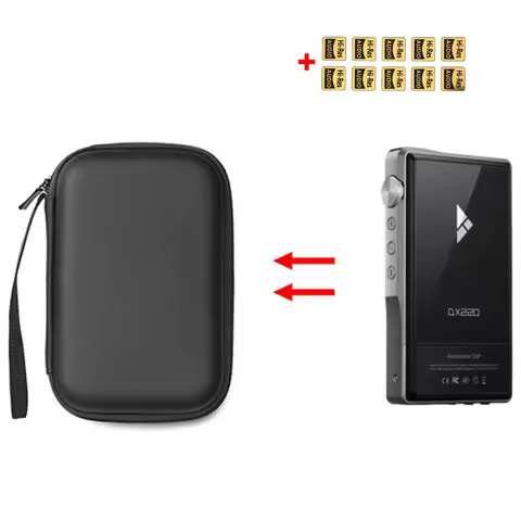 Protective Case For IBASSO DX220 DX120 DX160 DX150 and Hiby R6 R6 Pro Durable hard Carrying Case Sto
