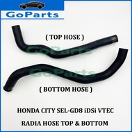 Radiator Hose Top & Bottom / Lower Honda City Gd8 Idsi V-tec SEL