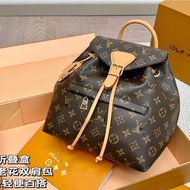 L _ Presbyopic Backpack Female Bag Size 23 * 25cm With Gift Box &-*