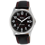 [Citizen Q&amp;Q] Watch Analog Waterproof Date Leather Belt D026-305 Men's Black