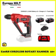 EUROPA HILT E20RH CORDLESS ROTARY HAMMER 20V*1.8J ( 2-FUNCTION ) + 20V 4.0AH STARTER KIT SET