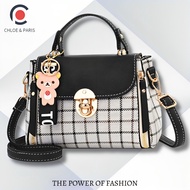 Chloe & Paris - Hailey Tas Selempang Top Handle Bag Wanita Import Premium Korean