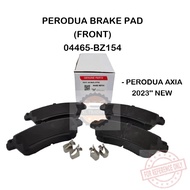 PERODUA FRONT BRAKE PAD 04465-BZ154 PERODUA AXIA 2023'' NEW 04465-BZ154