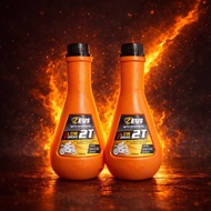 - Zeus 2T Racing 2-Stroke Oil 700mL Black Orange - ZEUS Black Oil - ZEUS Orange Oil