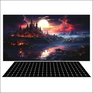 3d Glue Decal Painting, Aquarium Fish Tank Sticker Painting, Arowana Fish Tank