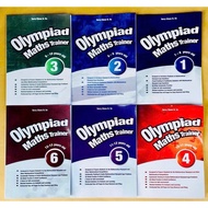 Olympiad math trainer - set of 6 printed books