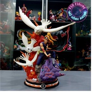 Cool Naruto Deidara Akatsuki Figure - Deidara Akatsuki Fighting 35cm tall