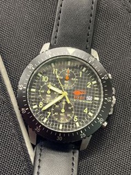 TIC TAC×BEAMS / Chronograph Leather 手錶