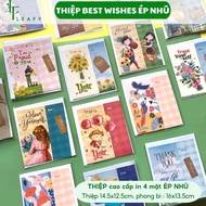(10-50c) PREMIUM foil-pressed greeting cards, 4-sided printing, thank you cards, Happy Birthday, bes