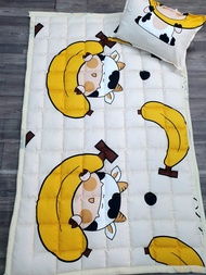 Thảm cho bé đi học mầm non kích thước 80x120cm /Nệm nằm mùa đông có chun 4 góc [Labubu]