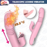 Lidah Menjilati Gerakan Teleskopik Fungsi Pemanasan Fungsi Pemanasan Stimulasi G-Spot Vibrator Maina