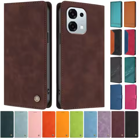 For OPPO A6 Pro 4G Luxury Wallet Flip Cover Phone Case For OPPO A6Pro CPH2781 F31 5G Coque Magnetic 