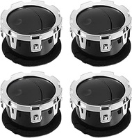 X AUTOHAUX 4pcs Car Front Dashboard AC Air Vent 8C3Z19893BA for Ford F-250 Super Duty 5.4L V8 - Gas 