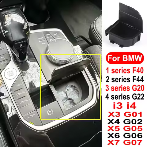 Car Storage Box For BMW 1 2 3 4 Series G20 F40 G22 F44 X3 G01 X5 G05 X4 G22 X6 G06 Center Console Ar