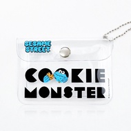 SST Sesame Street Cookie Monster PVC Card Holder Pouch W11xH8 cm