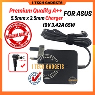 ITECHGADGETS Asus Charger Laptop Asus Laptop Charger Asus Adapter 19v 3.42a 65w X401 X551 X550 X401A