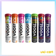 [Authentic] VOOST Effervescent Vitamins 20/60 Tablets – Collagen, Energy, Vitamin C, Magnesium, Mult