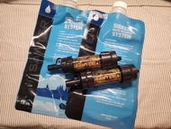 Sawyer mini water filter 戶外小型濾水器 兩個 迷彩色 已開封 全新未用