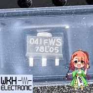 EWR27 ORI 78L05 L78L05 7805 Voltage Regulator 5V 0.1A 100mA SOT-89 SMD