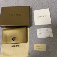 Loewe 金色 名片夾