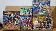 自有小寶物，特命戰隊 GO-BUSTERS DX版大全套B 特命王+重裝獅王+劇場特命青蛙 等等 日版全新品 外盒如照片