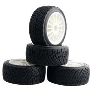 4PCS 2.2 Inch Wheel Rims Hub & 80MM Tires Tyre RC CAR PART RC CAR 1/10 Fit 1:10 HPI WR8 Flux Rally 3