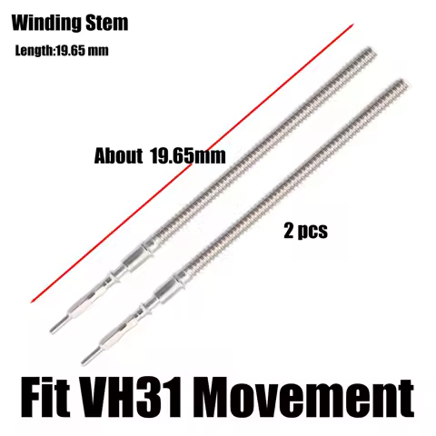 Winding Stem for VH31 Movement TMI VH31 Movement Watch Repair Parts Handle Rod Stem