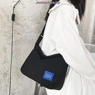 Beg galas tepi Lelaki tote bag student New men and women students couples simple class canvas bags b
