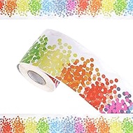 QUARKZMAN Pinboard Frame Borders, 65.6 Ft x 2.75 Inch Rolled Classroom Frame Border for Classroom De