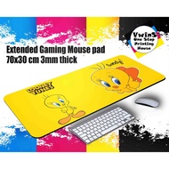 Tweety Bird Extended Mouse Pad Design Sweetie tweet Tweety Bird Looney Tunes Gaming Mouse pads