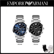 Emporio Armani ของแท้100% AR2448 AR2434 - 43 mm นาฬิกาแบรนด์เนมAR นาฬิกาผู้หญิงผู้ชาย สินค้าพร้อมจัดส่ง