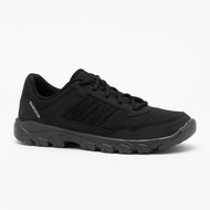 รองเท้าสีดำ รองเท้าหุ้มข้อผู้ชายใส่เดินป่า รองเท้าเดินป่า Black Men's hiking shoes NH50 LOW QUECHUA