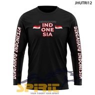 KATUN 80th Indonesian Independence Day T-Shirt Long Sleeve Men's Women's August 17, 2025 24s Cotton 